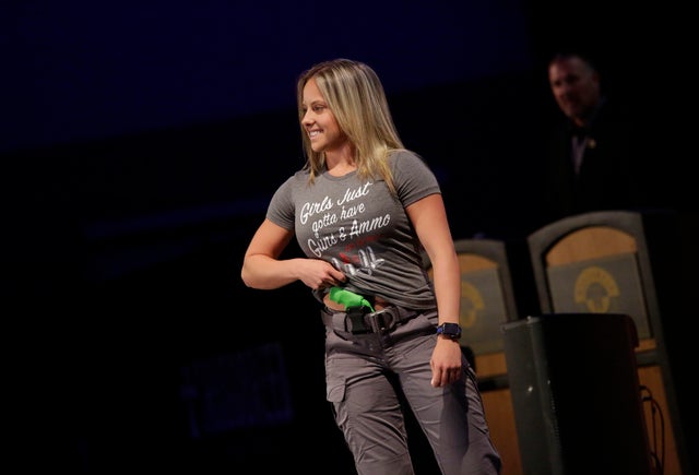 US-WEAPONRY-NRA-FASHION-SHOW 