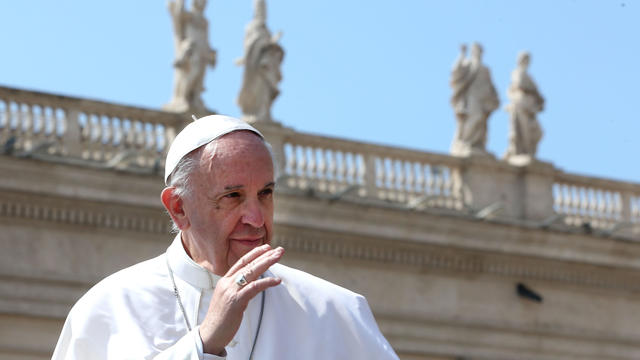 Pope Francis Holds The Easter Mass and Delivers His Urbi Et Orbi Blessing 