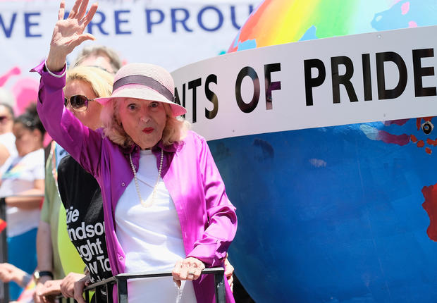 Edie Windsor at Gay Pride Parade 