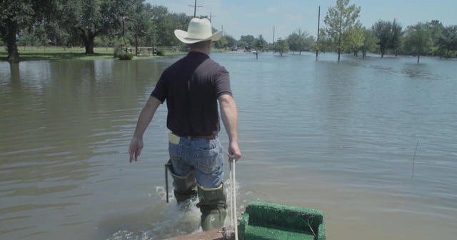 Winnie, Texas got all the same flooding as Houston, but none of the