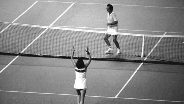 Mrs. Billie Jean King and Bobby Riggs 
