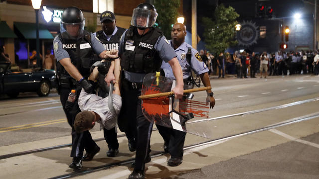 APTOPIX Police Shooting St Louis 