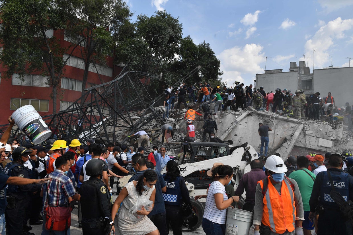 Major earthquake hits Mexico