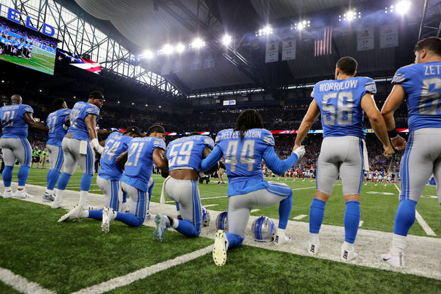 Six Seattle players raise fists during national anthem after