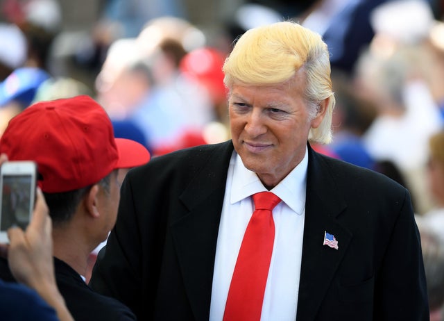 Donald Trump Holds Campaign Rally In Nevada 