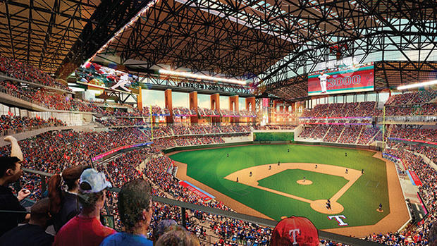 Globe Life Field Render 