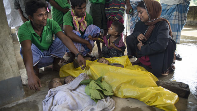 Rohingya Refugees Flood Into Bangladesh 