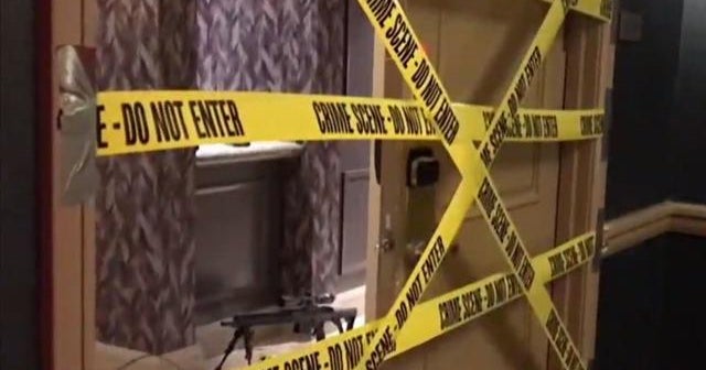 Video shows inside Las Vegas shooter s hotel room CBS News