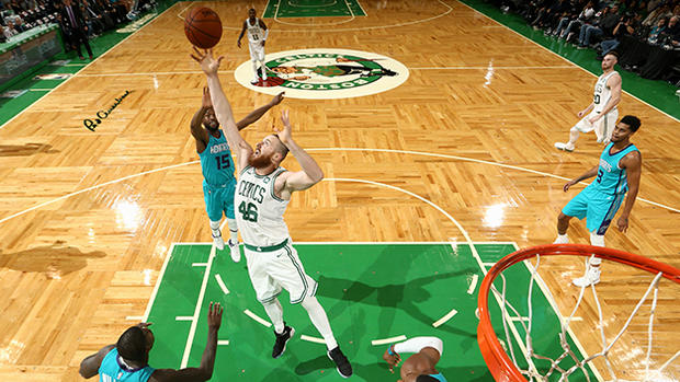 Aron Baynes - Charlotte Hornets v Boston Celtics 