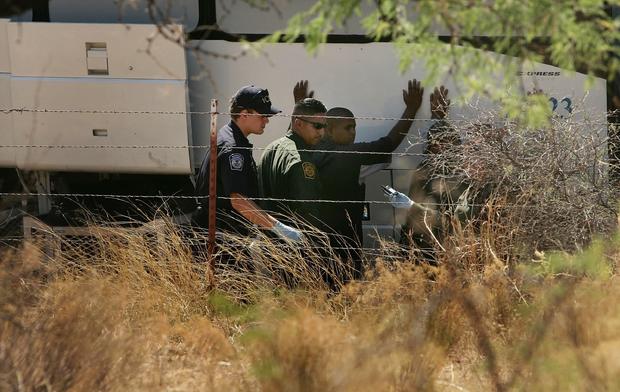 Migrants Attempt To Illegally Cross U.S.-Mexico Border 
