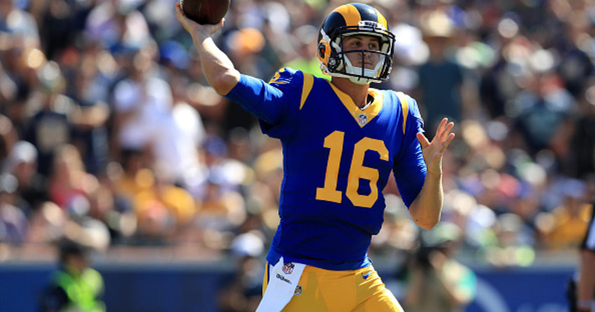 Rams Lose The Game But Impress Fans With Classic Uniforms - CBS Los Angeles