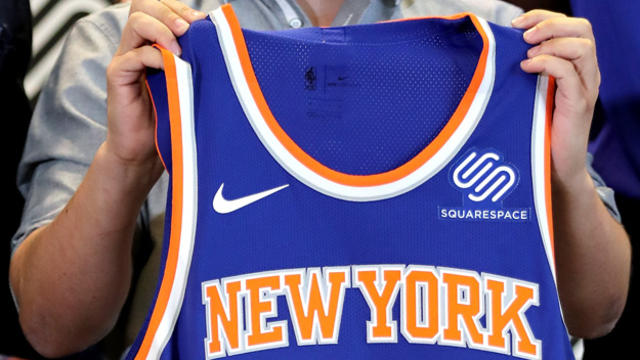 New York Knicks & Squarespace Custom Jersey Virtual Auction