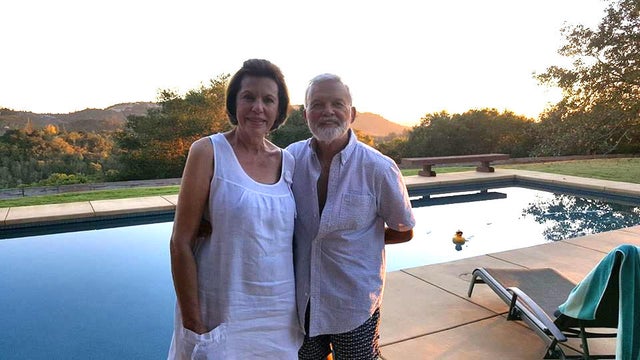 Carmen Berriz and Armando Berriz are seen in a photo that their daughter, Monica Berriz-Ocon, provided to CBS Los Angeles. 