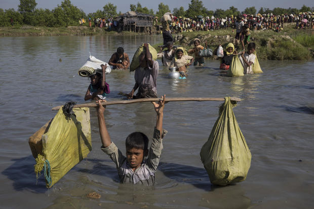 Rohingya Refugees Flood Into Bangladesh 