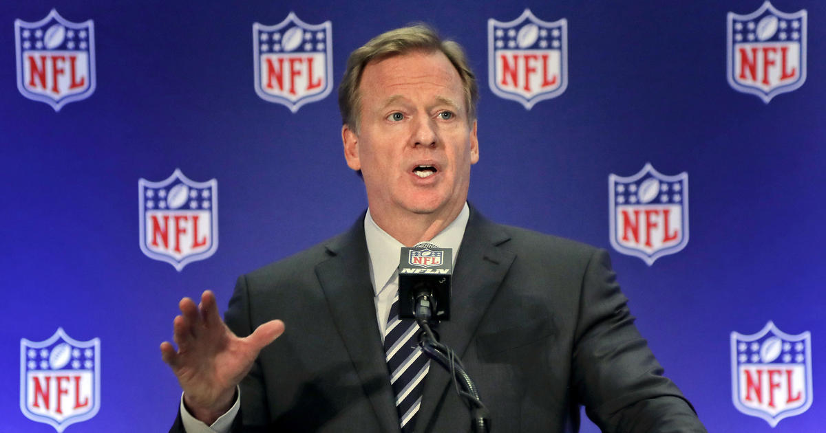 NFL Commissioner Roger Goodell addresses media amid national