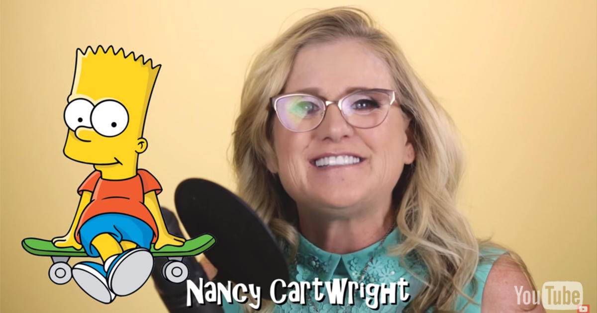 Watch Nancy Cartwright Voice 7 Simpsons Characters In Less Than A Minute Cbs San Francisco 4059