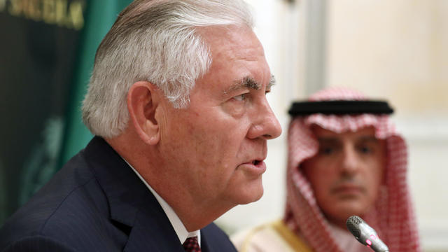 Saudi Arabia US Tillerson 