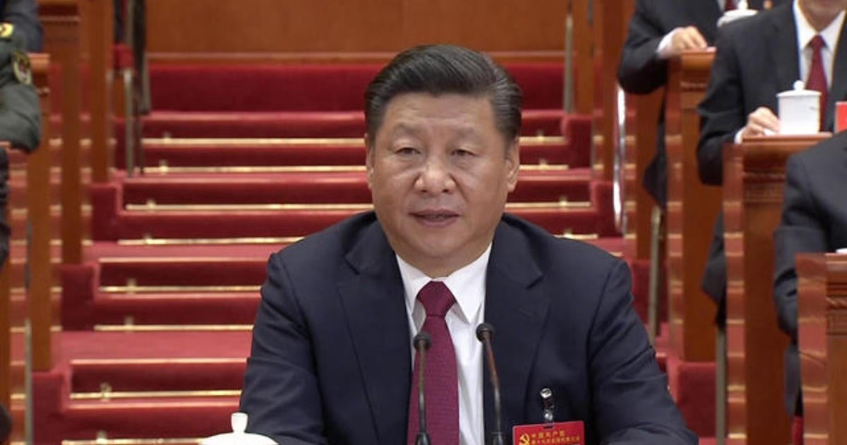 Xi Jinping's Ideology Now Written Into China's Constitution - CBS News