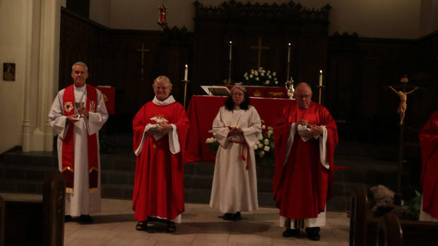 St Paul's reformation service communion both faiths 4 from church 