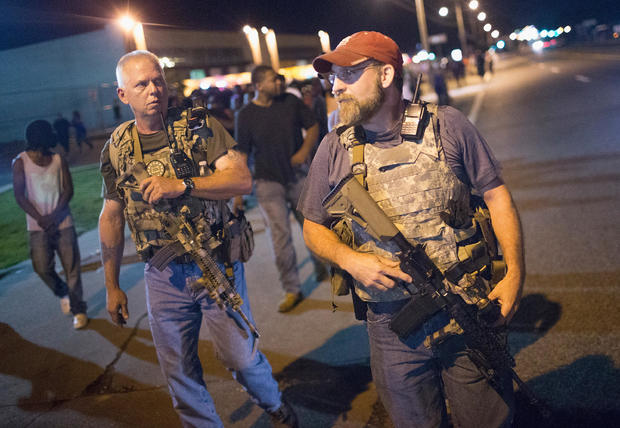 Ferguson Tense After Shootout On Anniversary Of Michael Brown's Death 