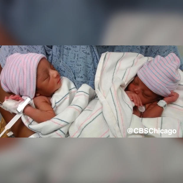 Twins Born CTA Stop 