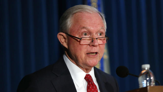 Attorney General Jeff Sessions Delivers Remarks On National Security In NYC 