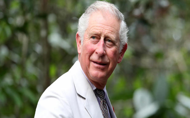 Prince Charles is seen during a visit to the Semenggoh Wildlife Center, a rehabilitation center for orangutans found injured in the wild or rescued from captivity, on Nov. 6, 2017, in Kuching, Sarawak, Malaysia. 