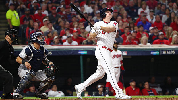 Jay Bruce - Divisional Round - New York Yankees v Cleveland Indians - Game One 