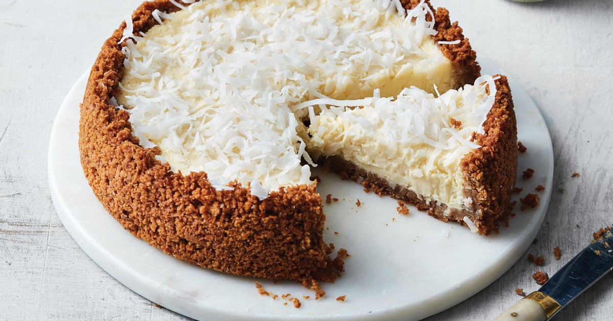 Recipe Coconut Cheesecake CBS News
