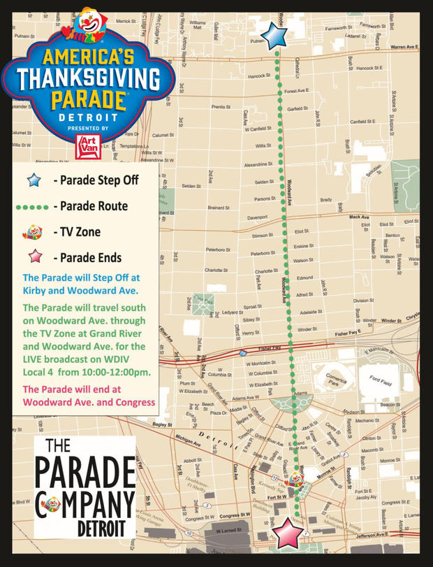 parade route 