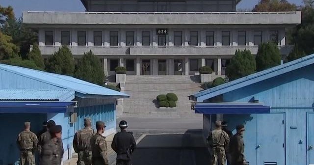 North Korean soldier shot crossing DMZ - CBS News