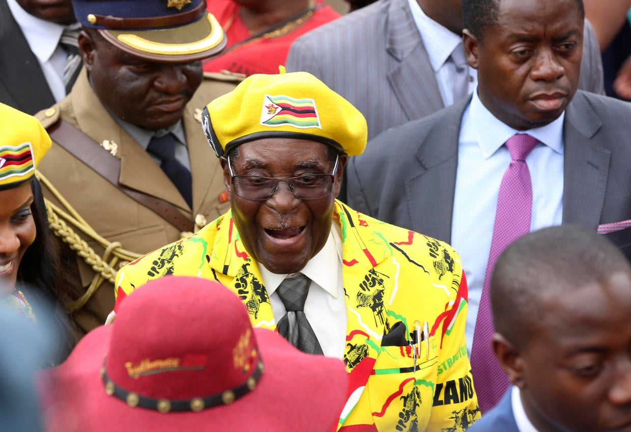Zimbabwe army says Robert Mugabe is 