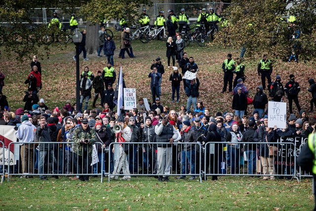 Alt-Right Organized Free Speech Event In Boston Met With Counter Protest 