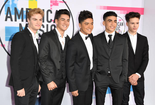 US-ENTERTAINMENT-AMERICAN MUSIC AWARDS-ARRIVALS 