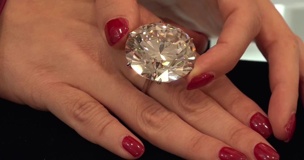 110 Carat Gemstone Is Biggest Round Diamond Ever Up For Auction Cbs