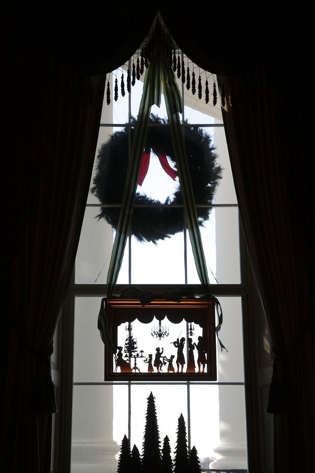 The White House Previews Its Holiday Decorations 