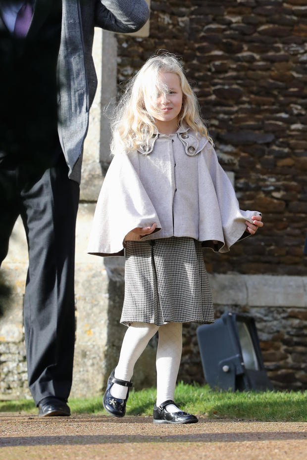 The Royal Family Attend Church On Christmas Day 