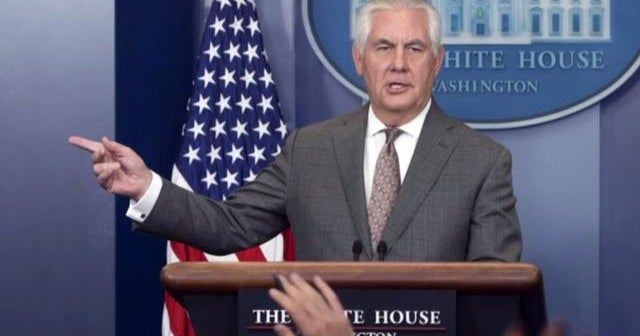 White House circulates plan to replace Secretary of State Rex Tillerson