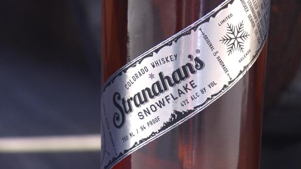 Stranahan's whiskey snowflake 