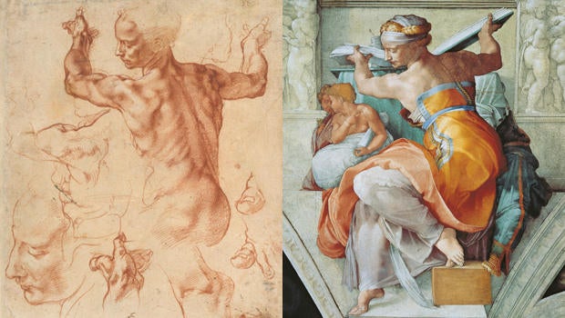 The divine creations of Michelangelo - CBS News