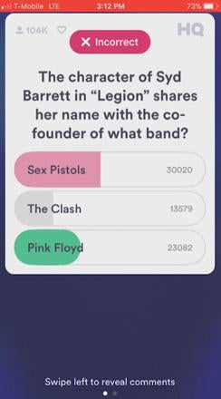 Now trending: HQ, the trivia game show app - CBS News