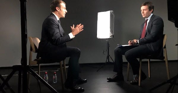 Emmanuel Macron interview with Jeff Glor -- full transcript