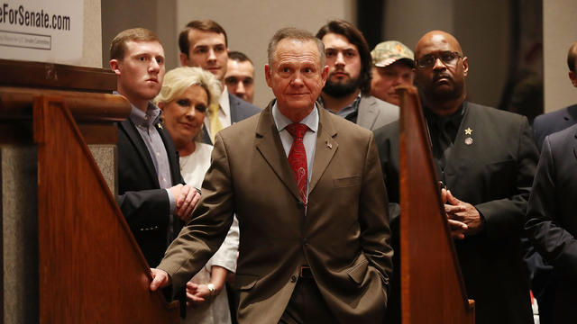 Alabama GOP Senate Candidate Roy Moore Holds Election Night Party 