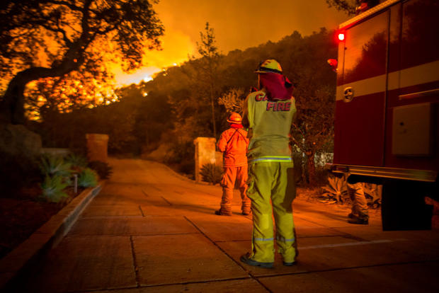 Massive Thomas Fire Threatens Santa Barbara County 