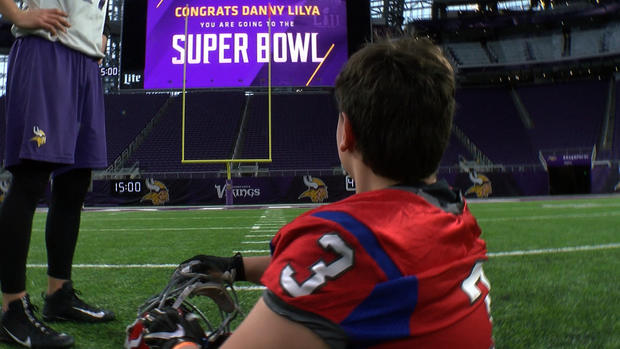 Danny Lilya's going to the Super Bowl 
