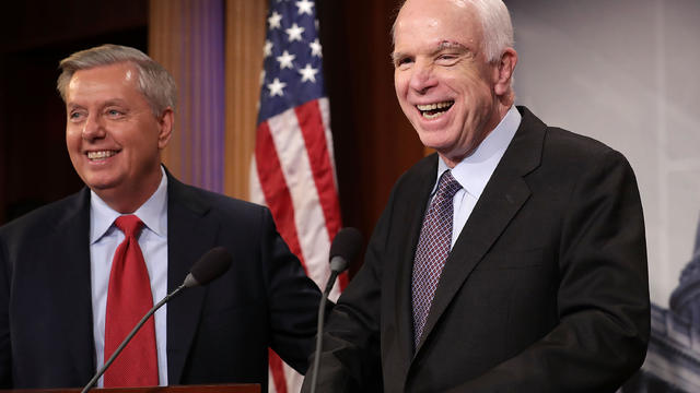 Senators McCain, Graham, Cassidy and Johnson Discuss Health Care Reform 