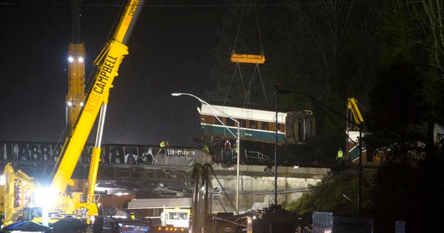 Amtrak Train Derailment Investigation CBS News