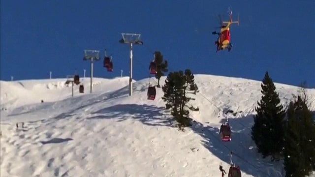 Cablecars to chamrousse in view of grenoble 