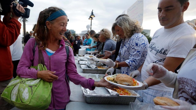 Homeless Feeding Fight 