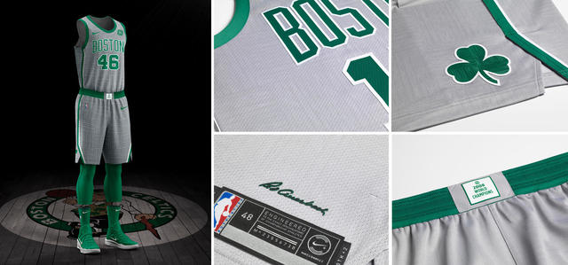 Celtics unveil City Edition uniforms, an homage to their championship  banners - The Boston Globe